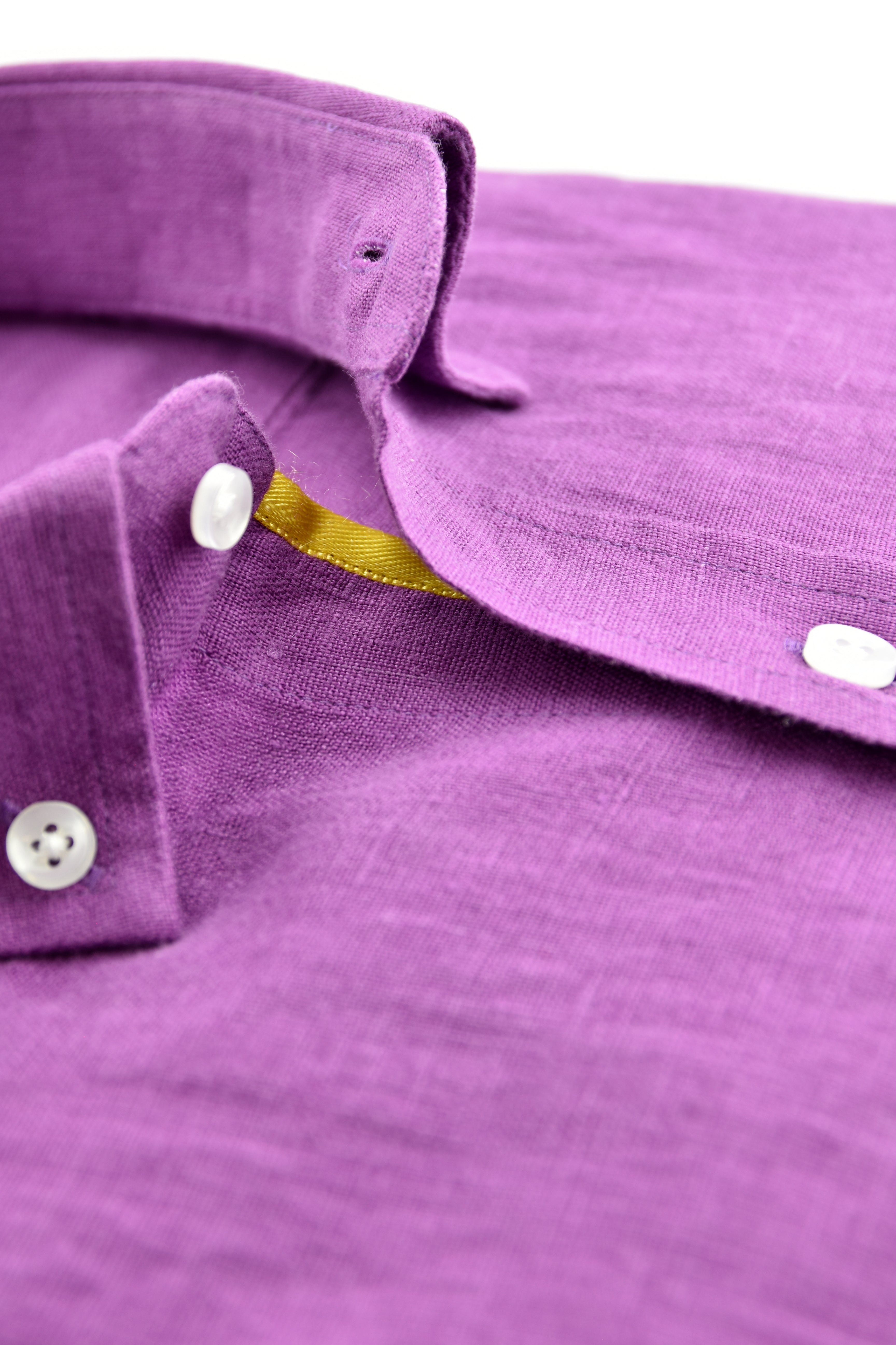 Purple plain linen