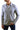 Long Sleeve Polo Shirt Light Grey