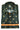 Dark Green with Gold print