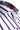 White - Blue - Pink stripes