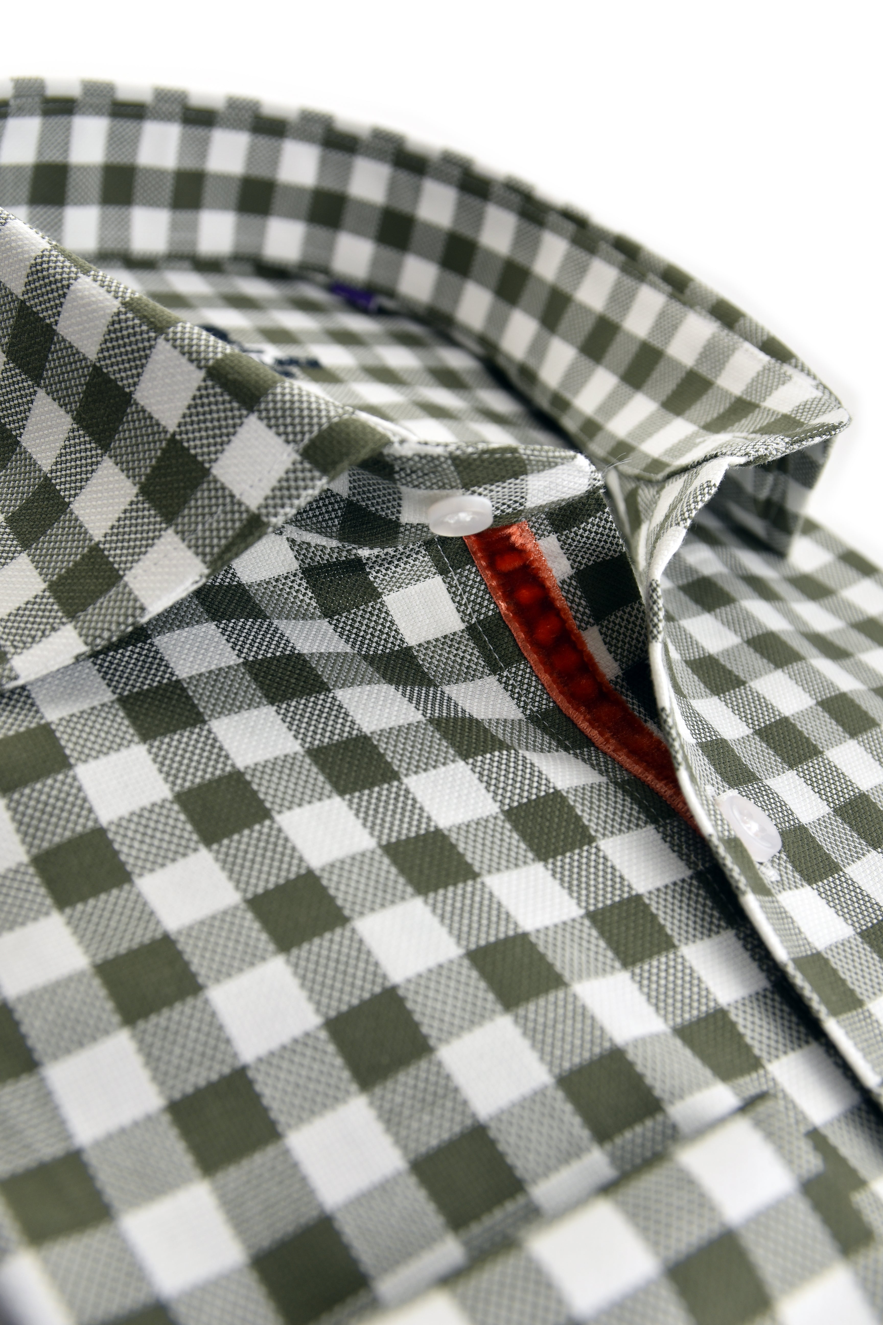 Green - White check