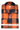 Flannel Navy - Orange check