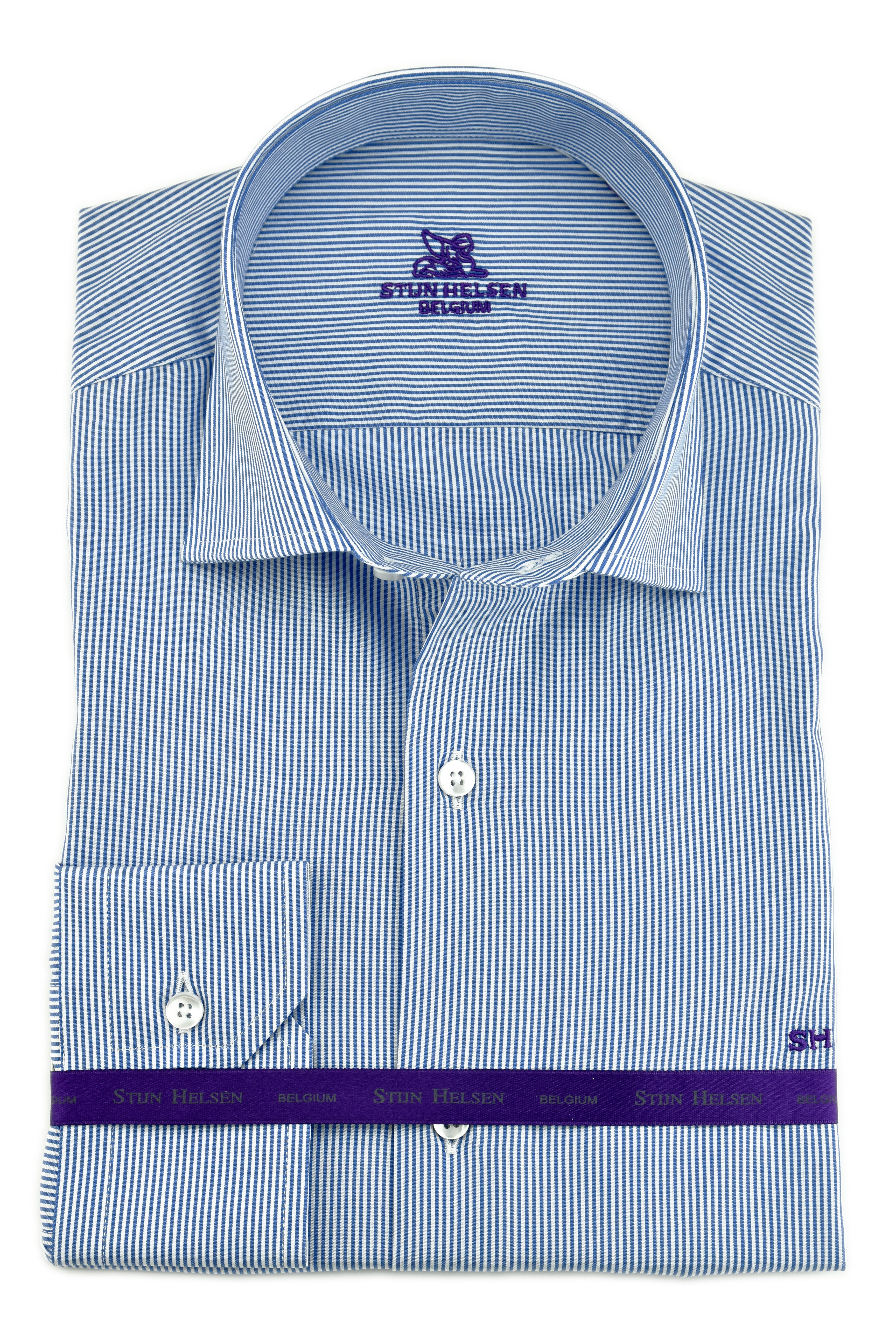 Blue - White Stripes