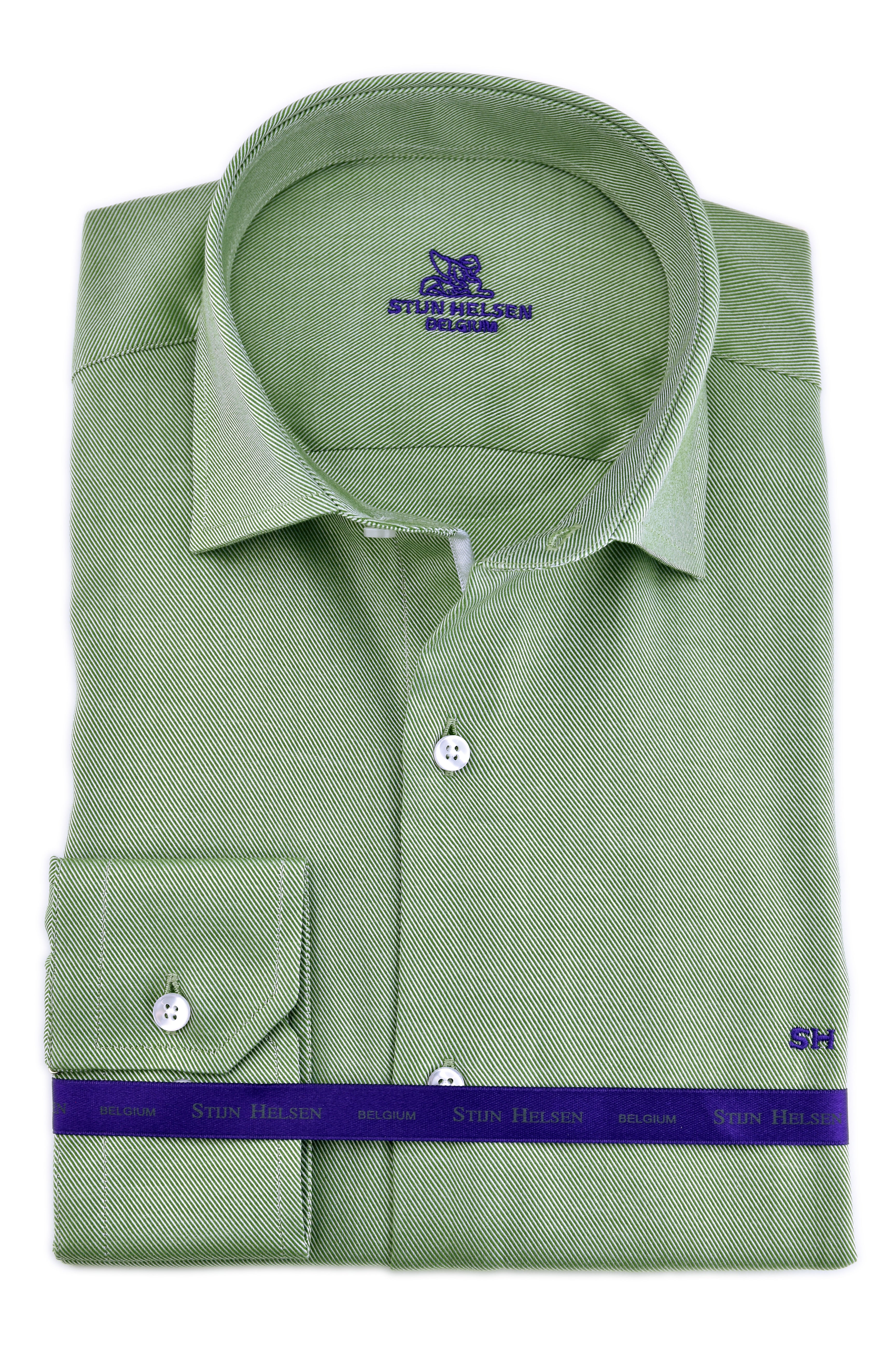 Light Green Gabardine